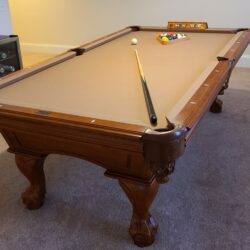 American Heritage Billiards 8ft slate table